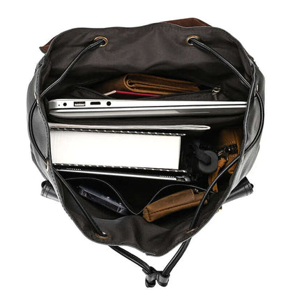 Leather Backpack
