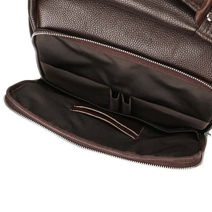 Minimalist Leather Backpack