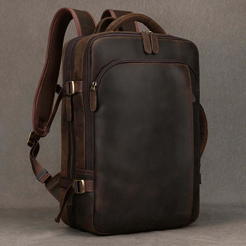 Leather Brown Rucksack