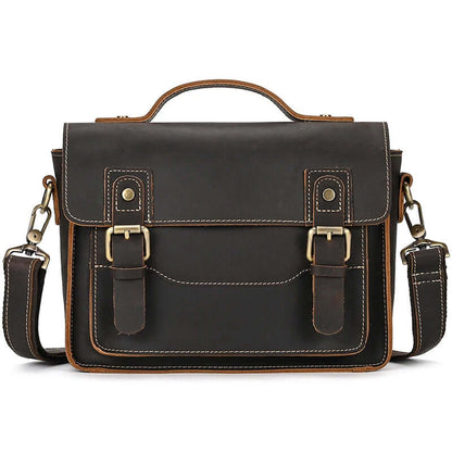 Small Leather Shoulder Messenger Bag