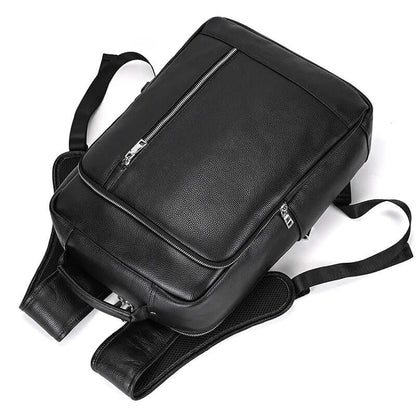 Minimalist Leather Backpack