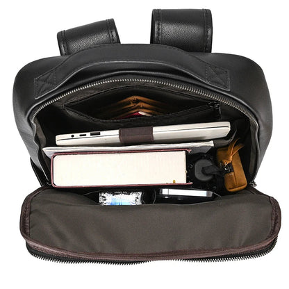 Single ritssluiting 15,6 inch laptop Retro-rugzak