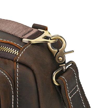 Handmade Top-Grain Leather 3-Way Bag Fanny Pack