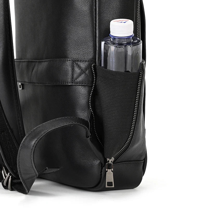 Single ritssluiting 15,6 inch laptop Retro-rugzak