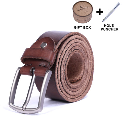 RAUVIK™ Retro Genuine Cowhide Leather Belt