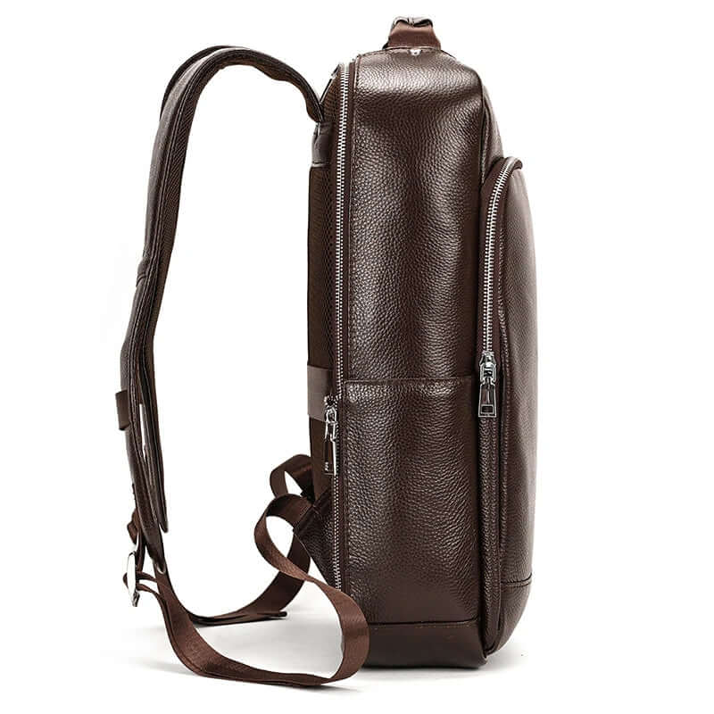 Minimalist Leather Backpack
