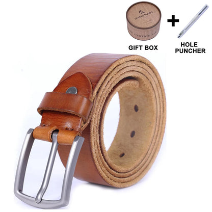 RAUVIK™ Retro Genuine Cowhide Leather Belt