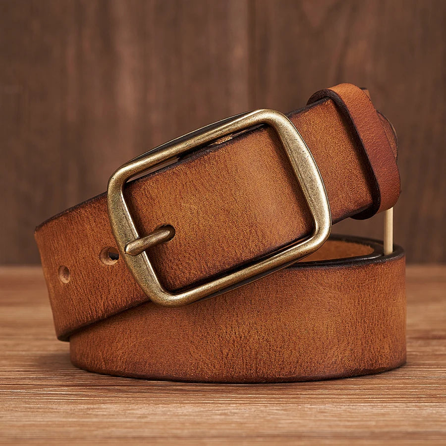 BRONTON™ Heritage Copper Buckle Belt