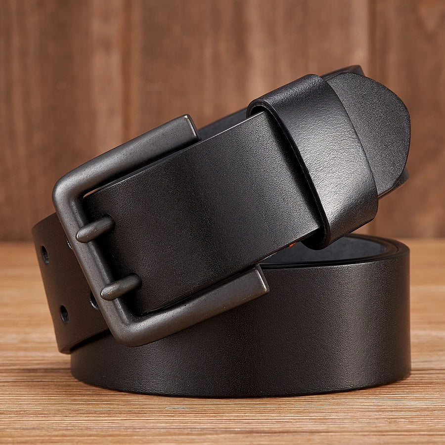 4,3cm dikke hoogwaardige koehuid echte leren riem voor heren luxe desi ...