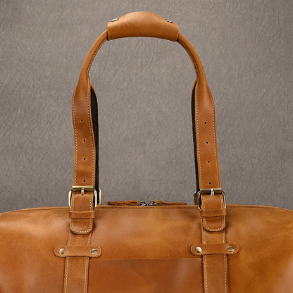 Fashion Leren Reistas voor Mannen