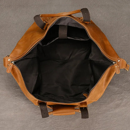 Fashion Leren Reistas voor Mannen