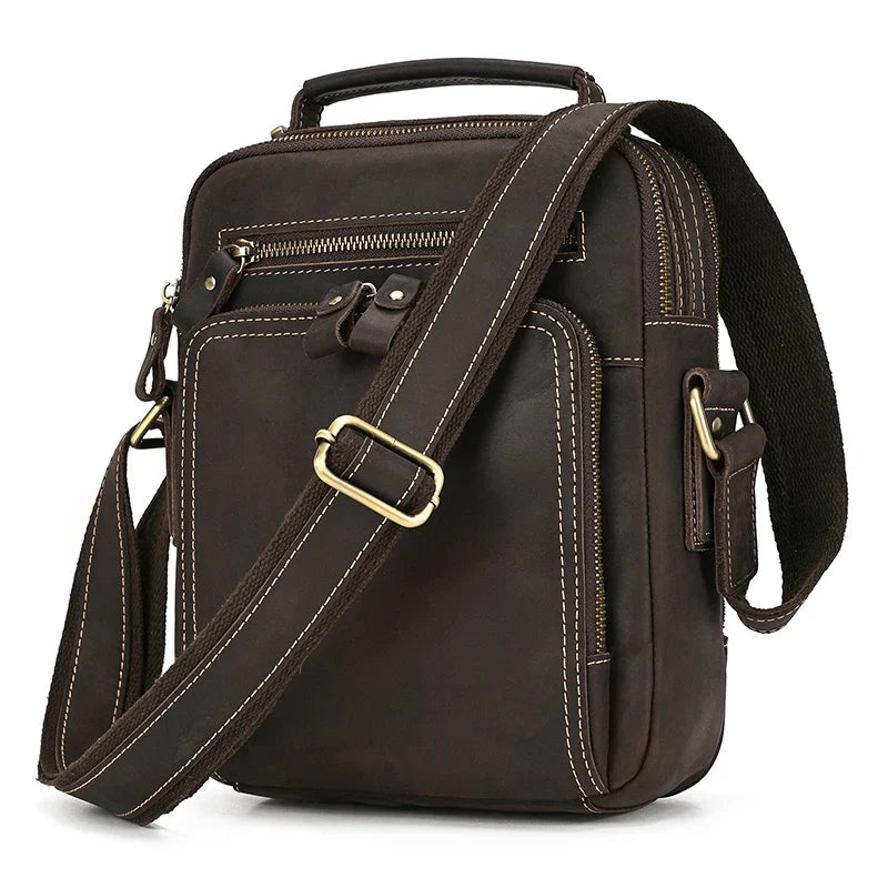 VALTORA™ leren crossbody slingtas
