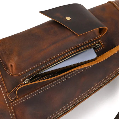 Premium Handmade Leather Sling Bag Fanny Pack