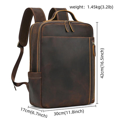 Fashion Heren Rugzak van Volnerfleer voor Laptop