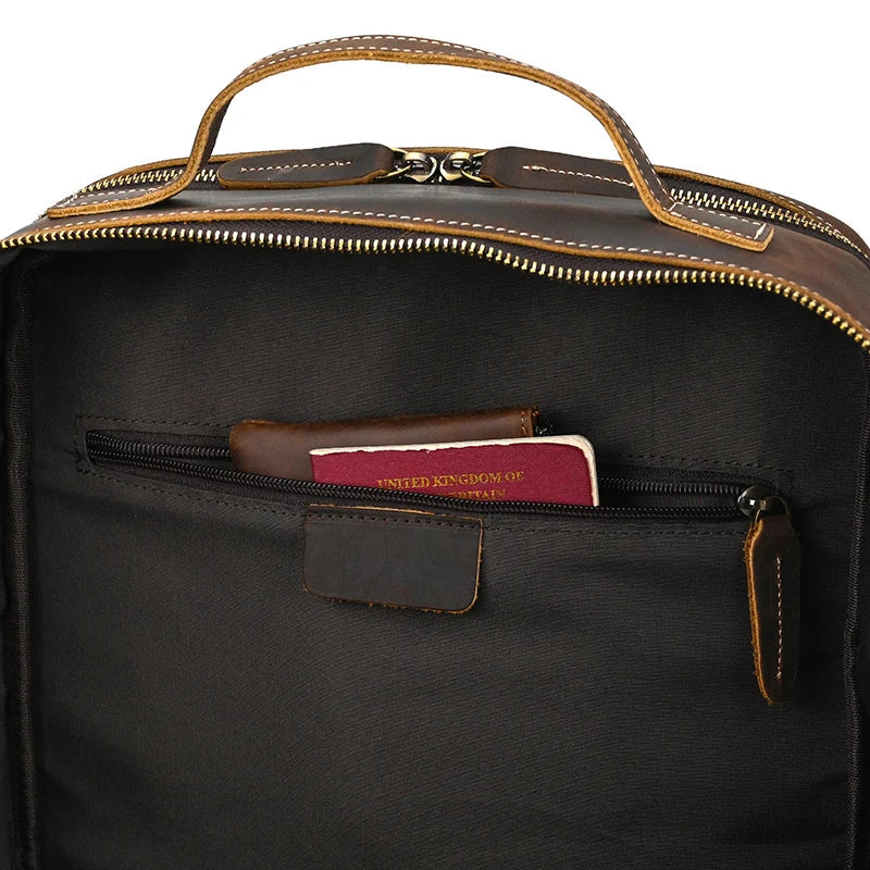 Fashion Heren Rugzak van Volnerfleer voor Laptop