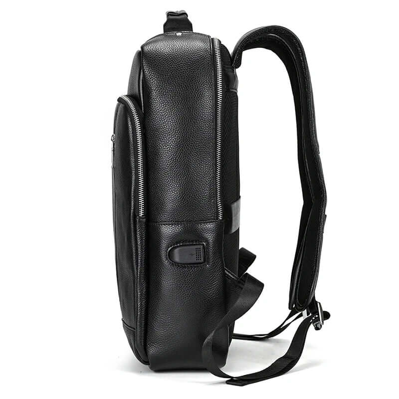 Minimalist Leather Backpack