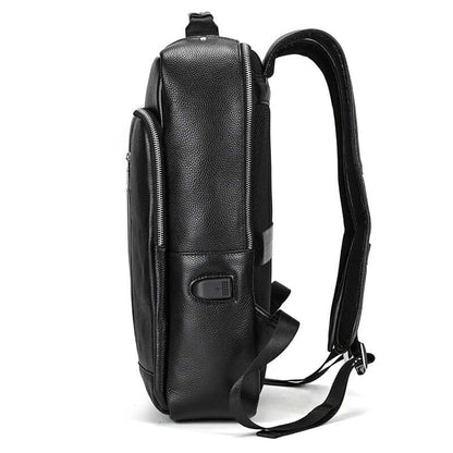 Minimalist Leather Backpack