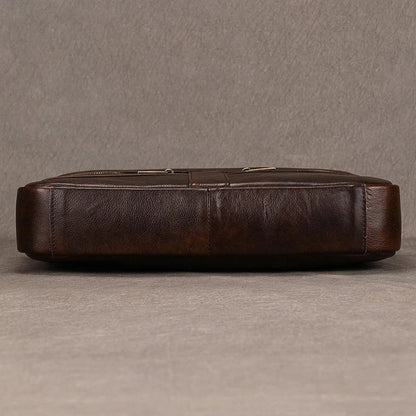 Men's Genuine Leather Business Briefcase