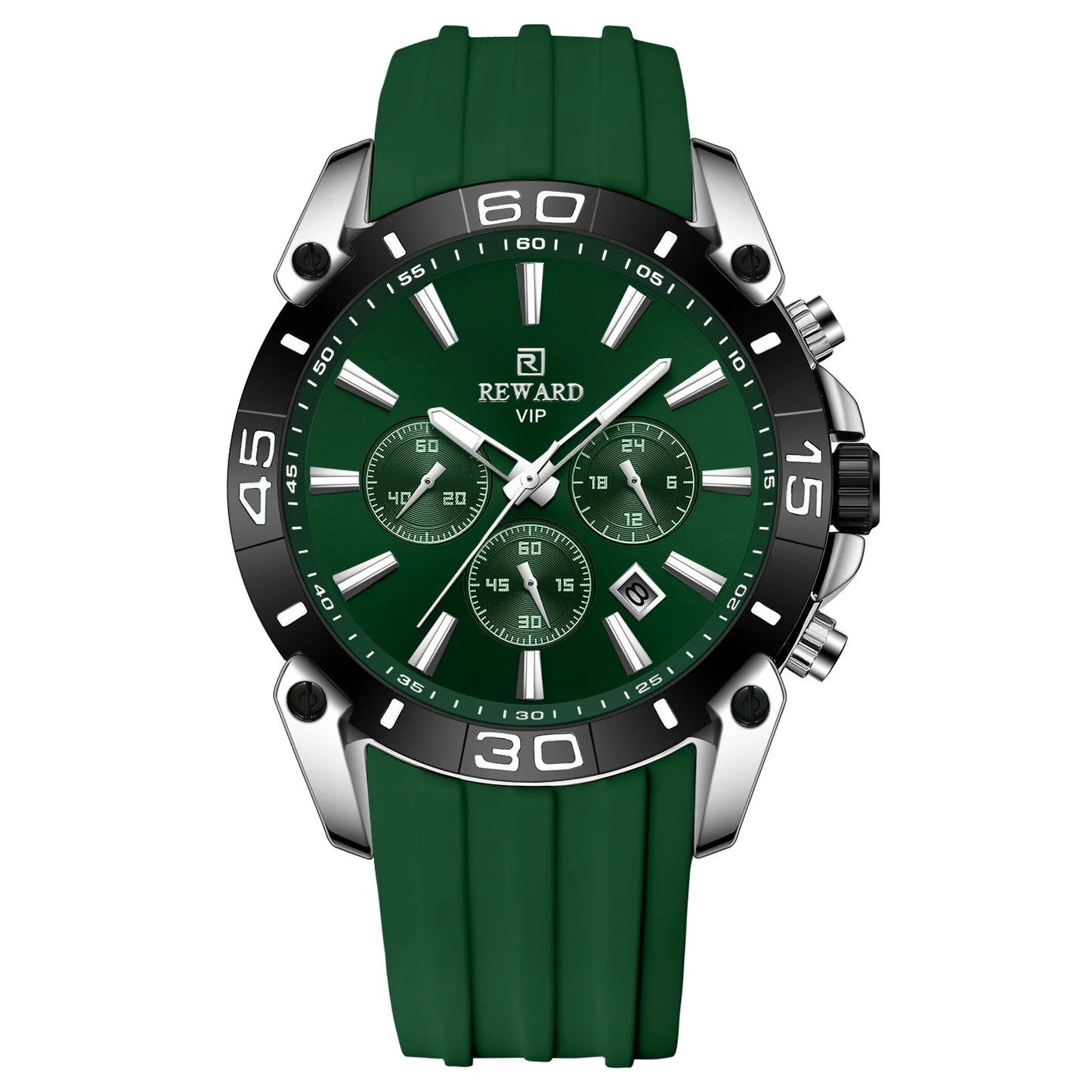 REWARD-Montre-bracelet étanche pour homme, chronographe Shoous, date, nouvelle mode