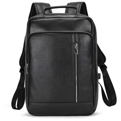 Minimalist Leather Backpack