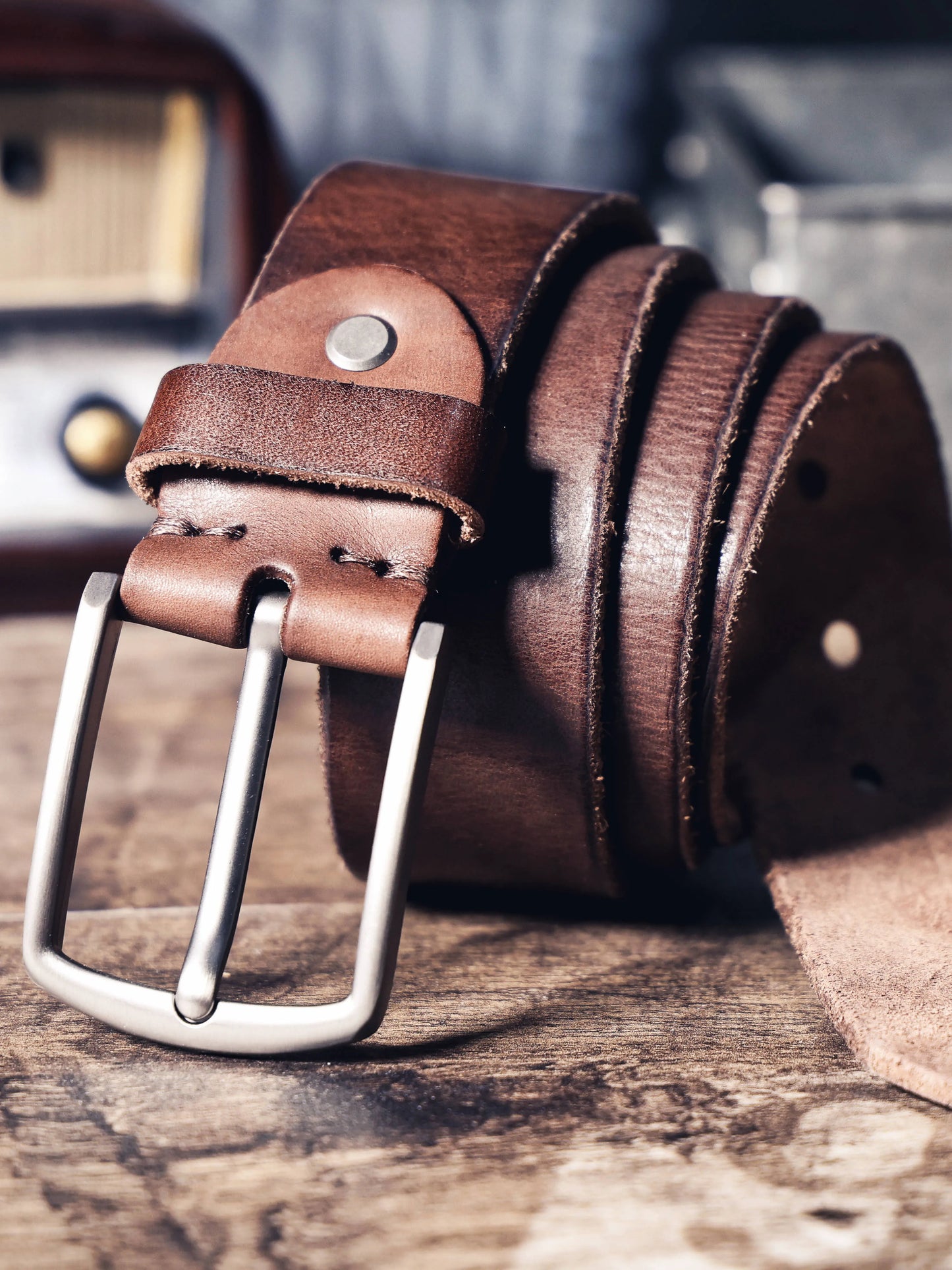 RAUVIK™ Retro Genuine Cowhide Leather Belt