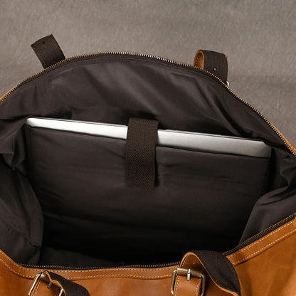 Fashion Leren Reistas voor Mannen