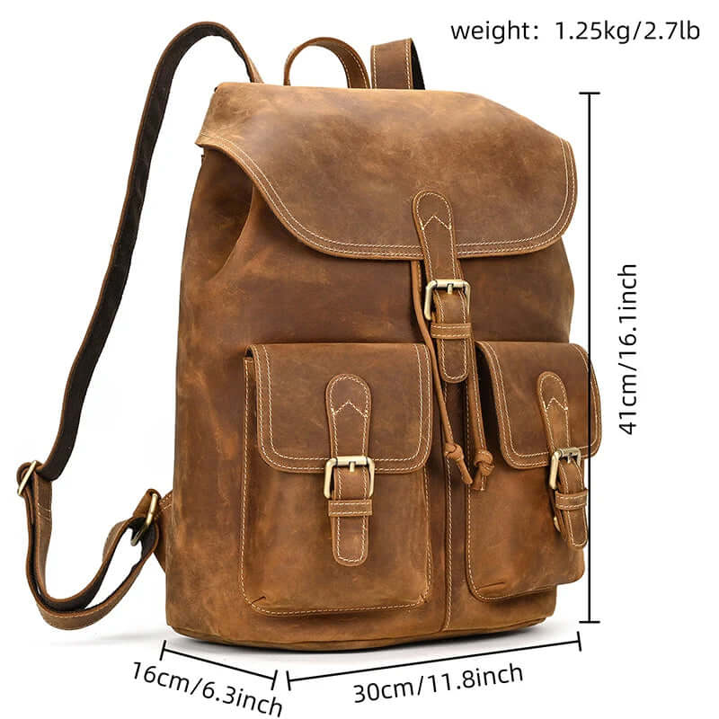Leather Backpack