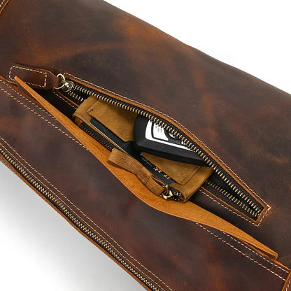 Premium Handmade Leather Sling Bag Fanny Pack