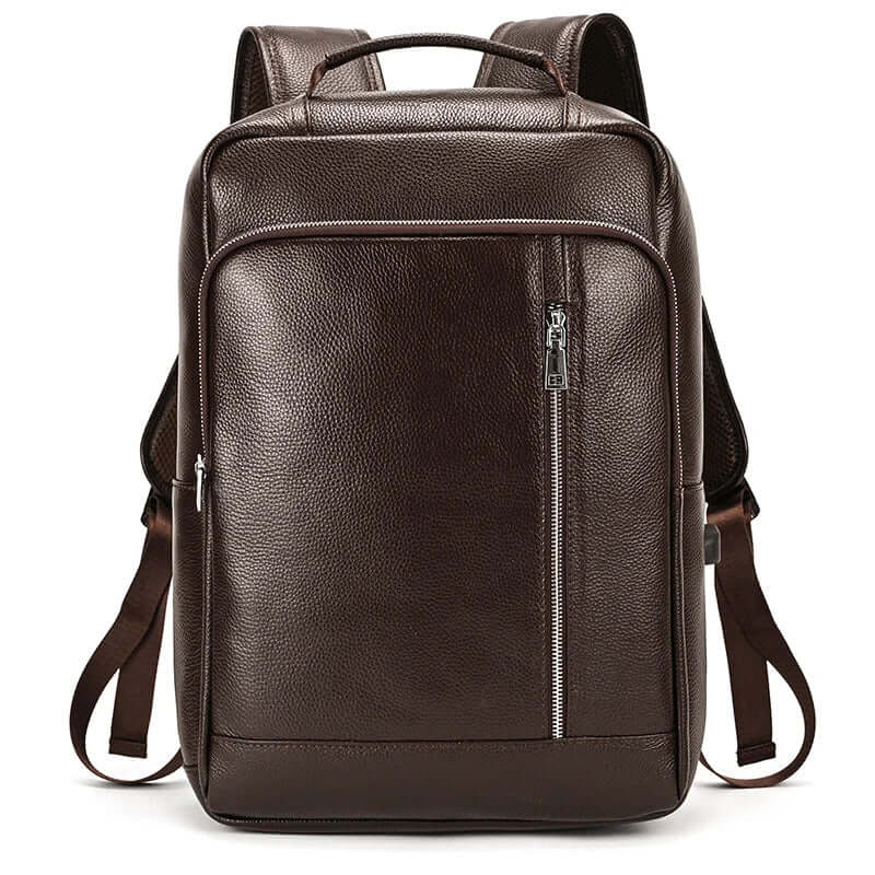 Minimalist Leather Backpack
