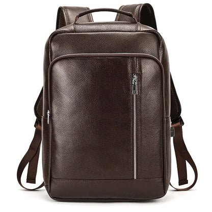 Minimalist Leather Backpack