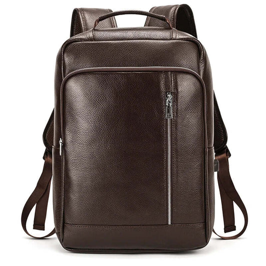 Minimalist Leather Backpack