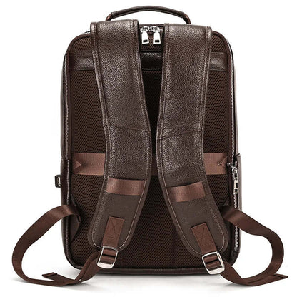 Minimalist Leather Backpack