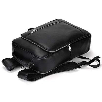 Minimalist Leather Backpack