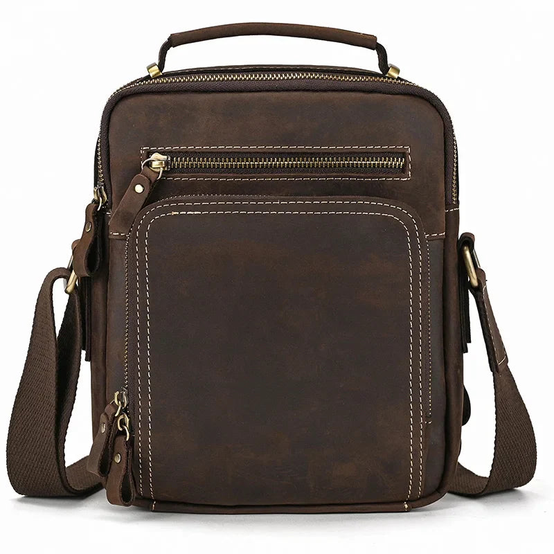 VALTORA™ leren crossbody slingtas
