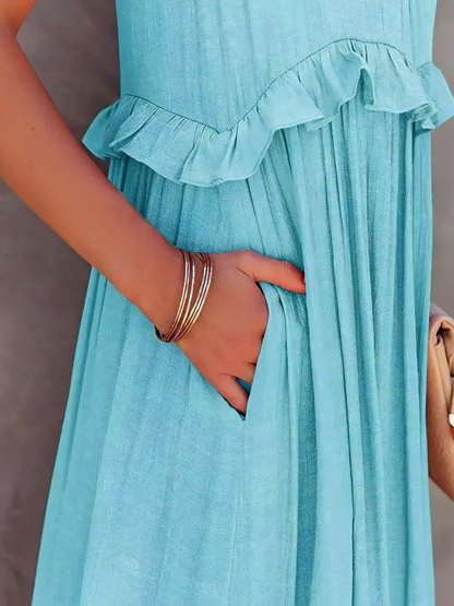 SORELLINA™ Ruffle Breeze Maxi Dress