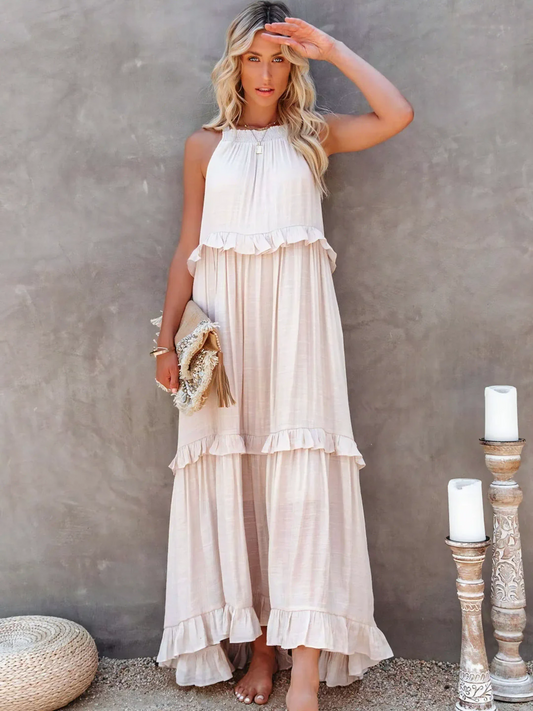 SORELLINA™ Ruffle Breeze Maxi Dress