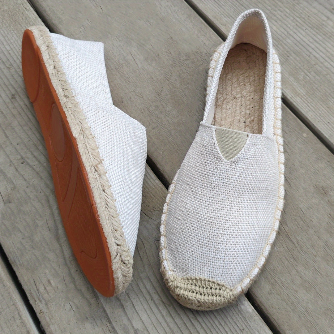 Sebastian™ | Classic Linen Espadrilles