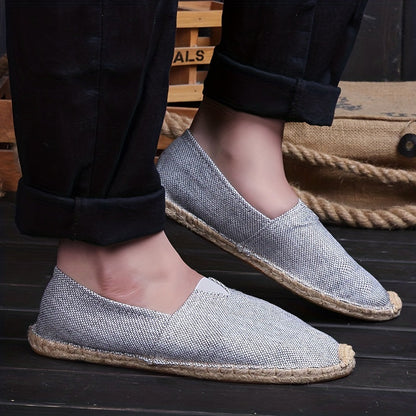 Sebastian™ | Classic Linen Espadrilles