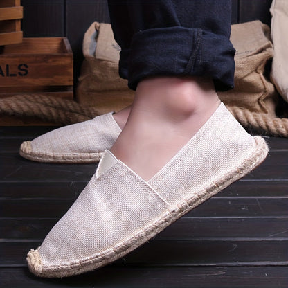 Sebastian™ | Classic Linen Espadrilles