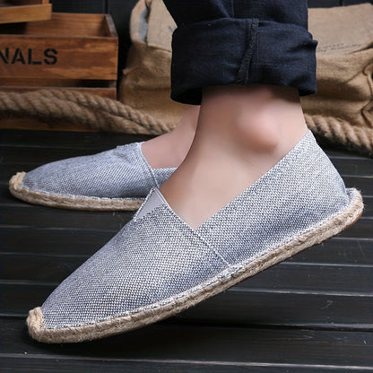 Sebastian™ | Classic Linen Espadrilles