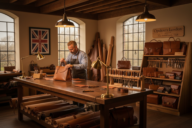 my workshop leather company Opulenza London 