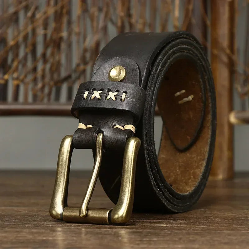 MARCELLO™ Vintage Buffalo Leather Belt