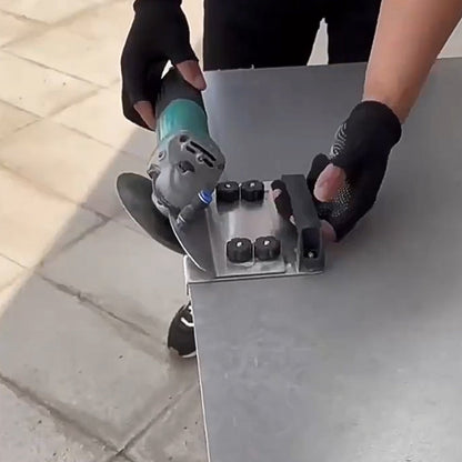 LAST DAY 50% OFF OFFER | Angle Grinder Stand for Tile 45° Chamfer Cutting
